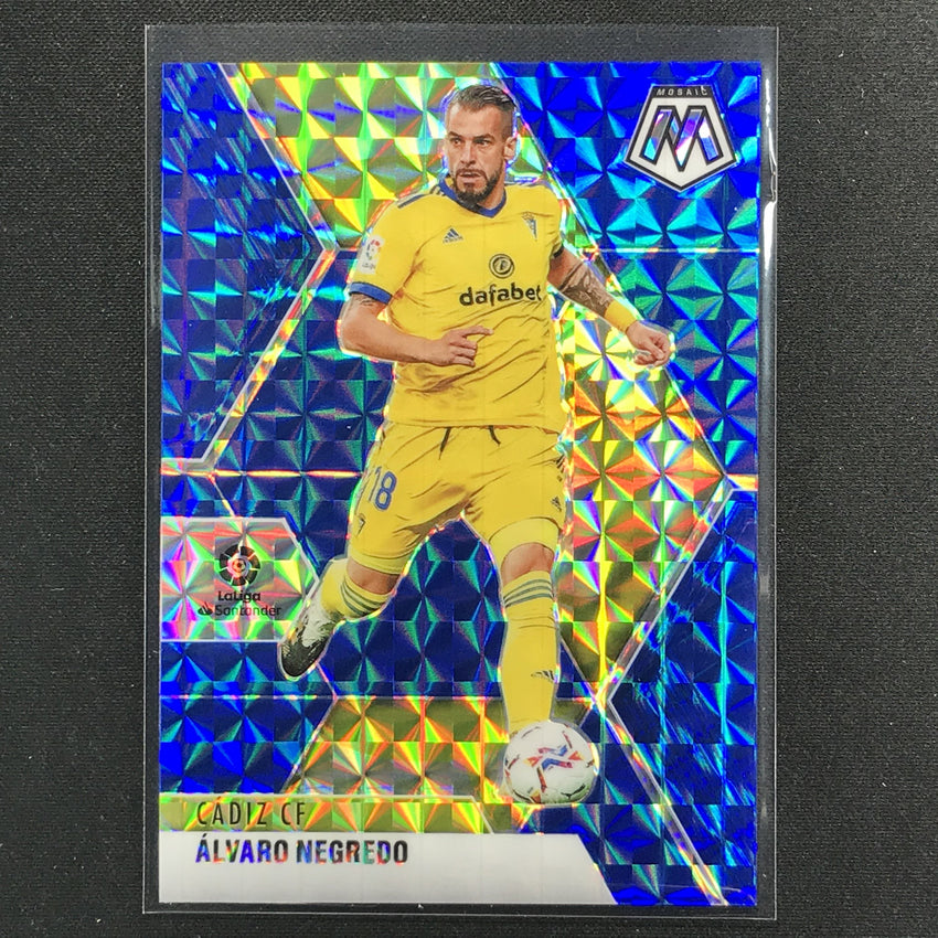 2020-21 Mosaic Laliga Alvaro Negredo Base Blue 91/99