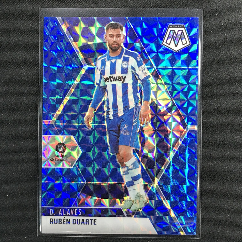 2020-21 Mosaic Laliga Ruben Duarte Base Blue 39/99