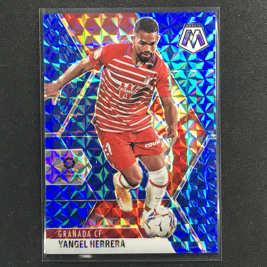 2020-21 Mosaic Laliga Yangel Herrera Base Blue 18/99