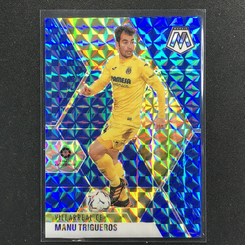 2020-21 Mosaic Laliga Manu Trigueros Base Blue 15/99