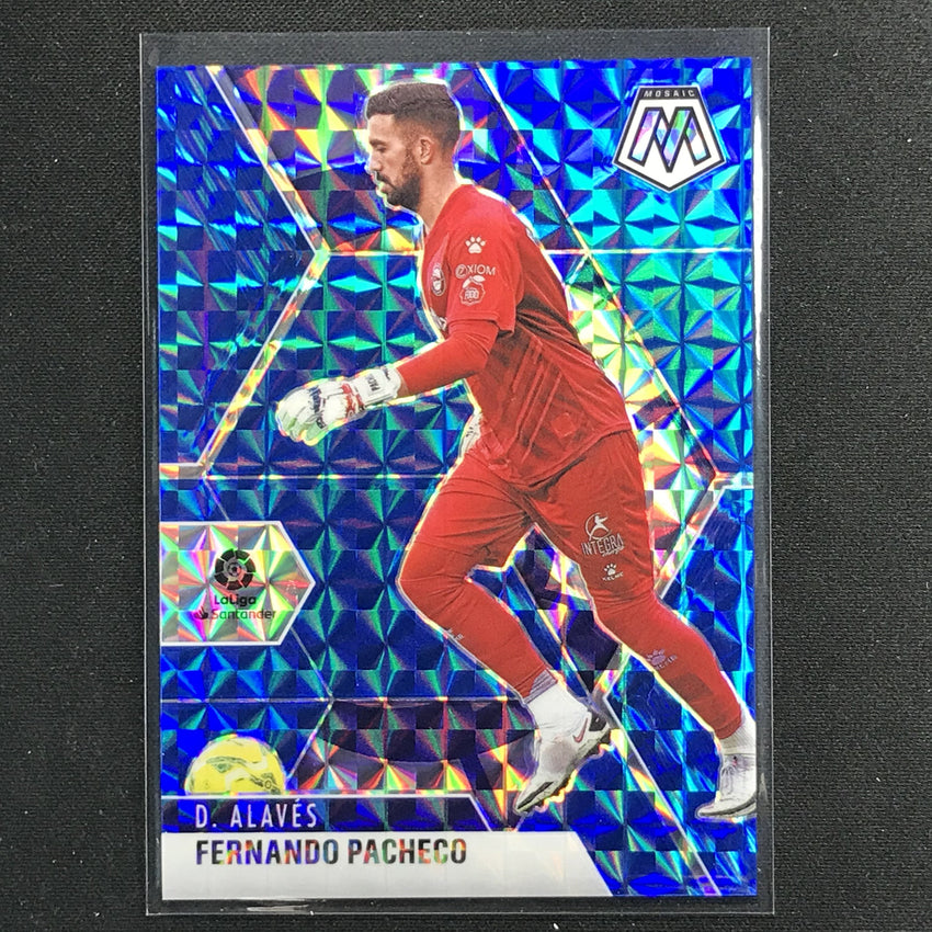 2020-21 Mosaic Laliga Fernando Pacheco Base Blue 68/99