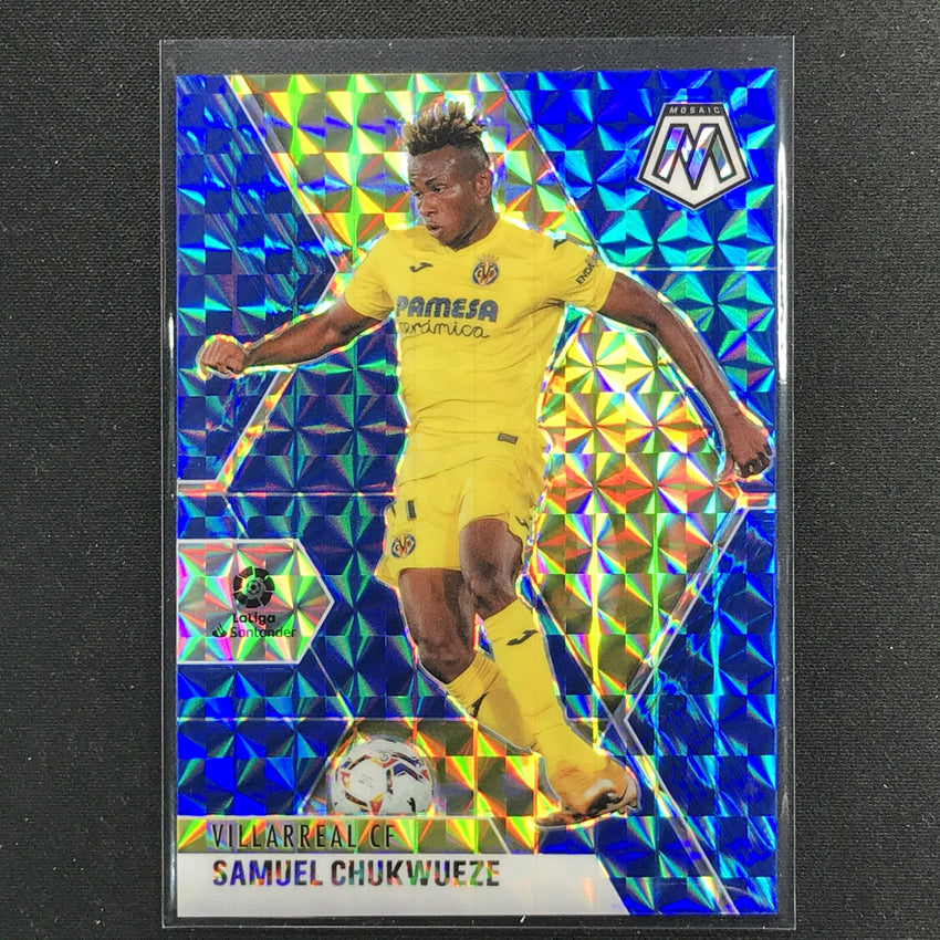 2020-21 Mosaic Laliga Samuel Chukwueze Base Blue 68/99