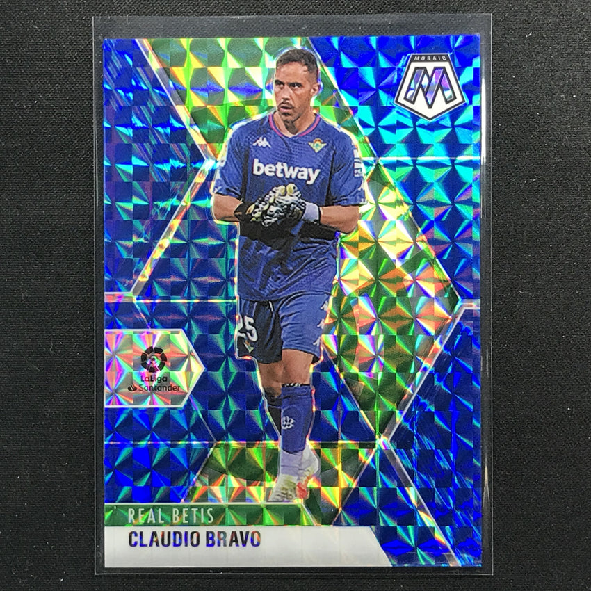 2020-21 Mosaic Laliga Claudio Bravo Base Blue 45/99