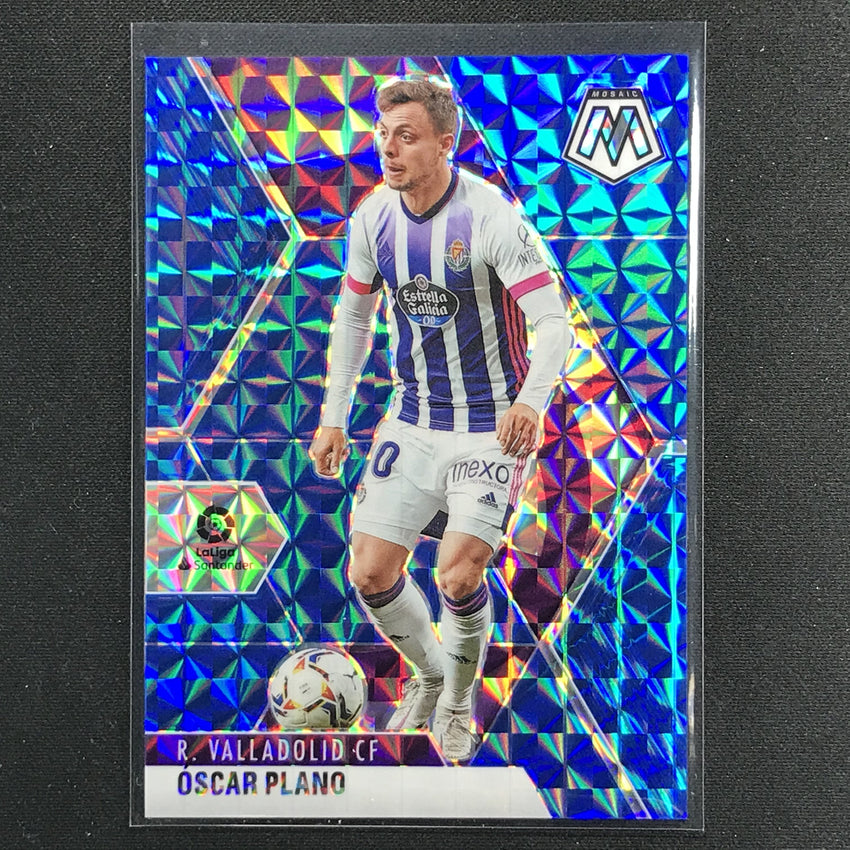 2020-21 Mosaic LaLiga OSCAR PLANO Base Blue 38/99