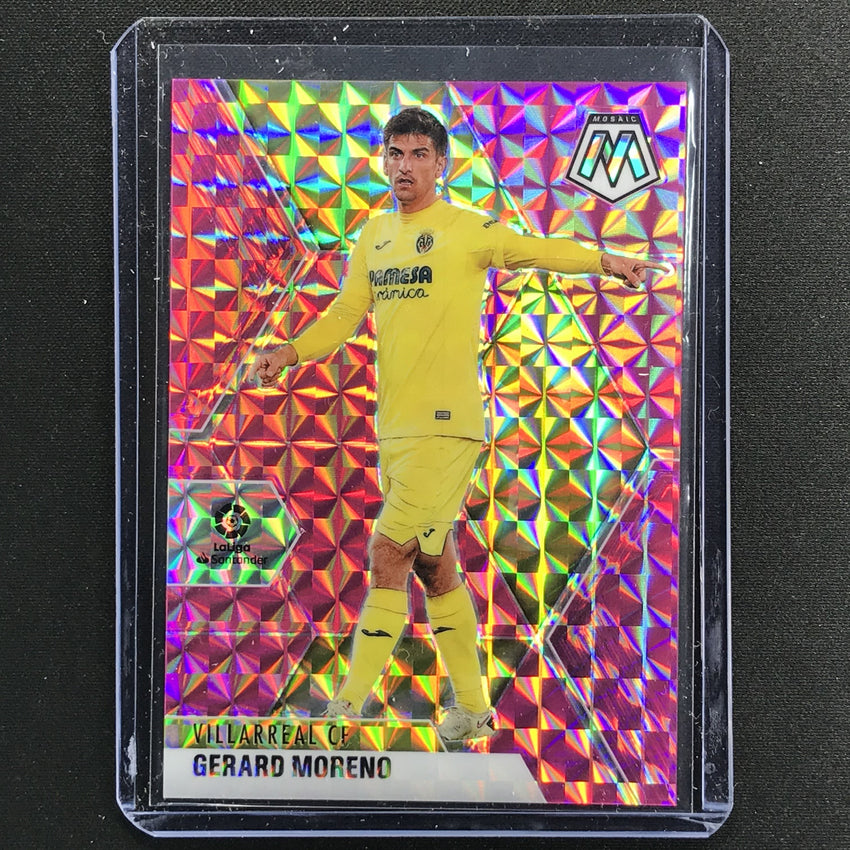 2020-21 Mosaic Laliga Gerard Moreno Base Pink 2/25