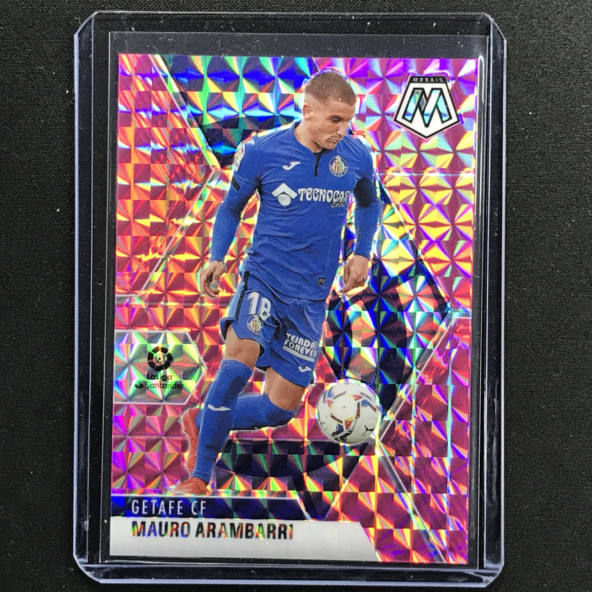 2020-21 Mosaic Laliga Mauro Arambarri Base Pink 6/25