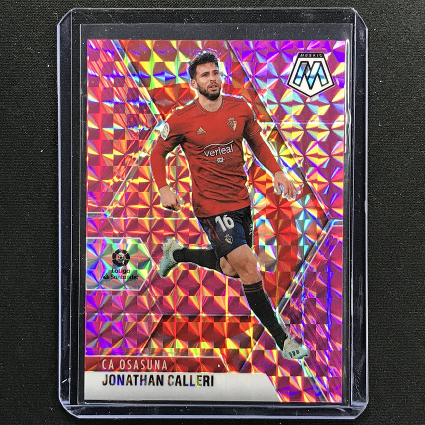 2020-21 Mosaic Laliga Jonathan Calleri Base Pink 22/25