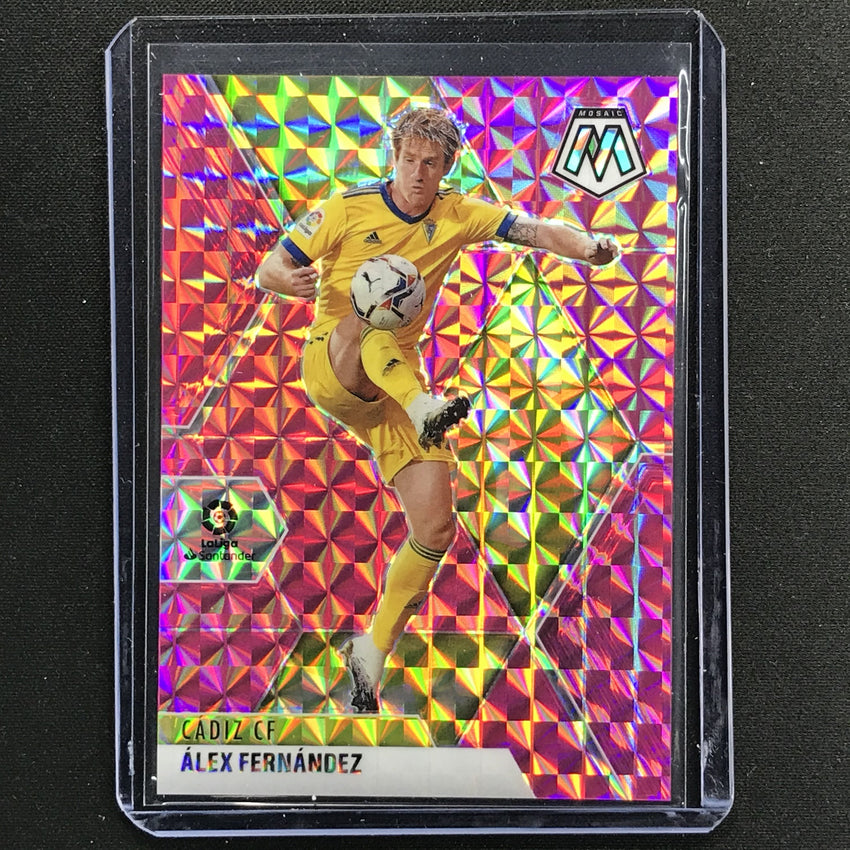 2020-21 Mosaic Laliga Alex Fernandez Base Pink 5/25