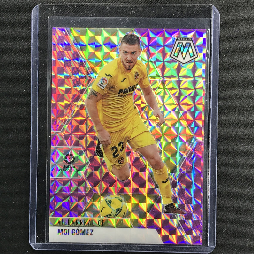 2020-21 Mosaic Laliga Moi Gomez Base Purple 18/49