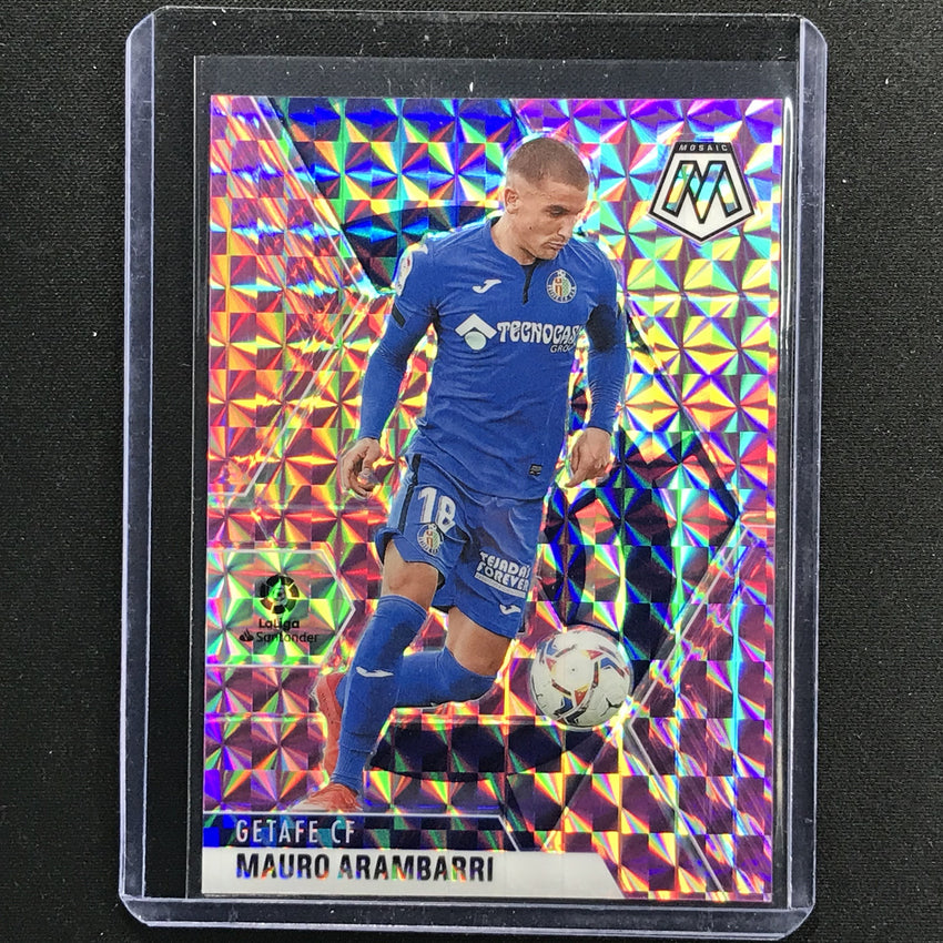2020-21 Mosaic Laliga Mauro Arambarri Base Purple 15/49