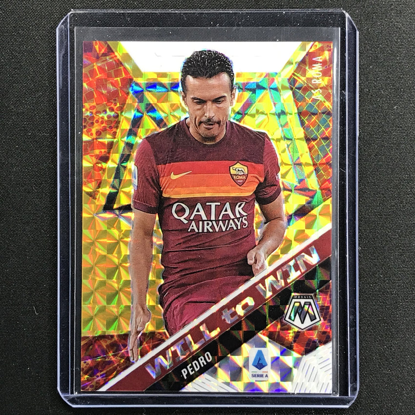 2020-21 Mosaic Serie A Pedro Will To Win Gold 1/10