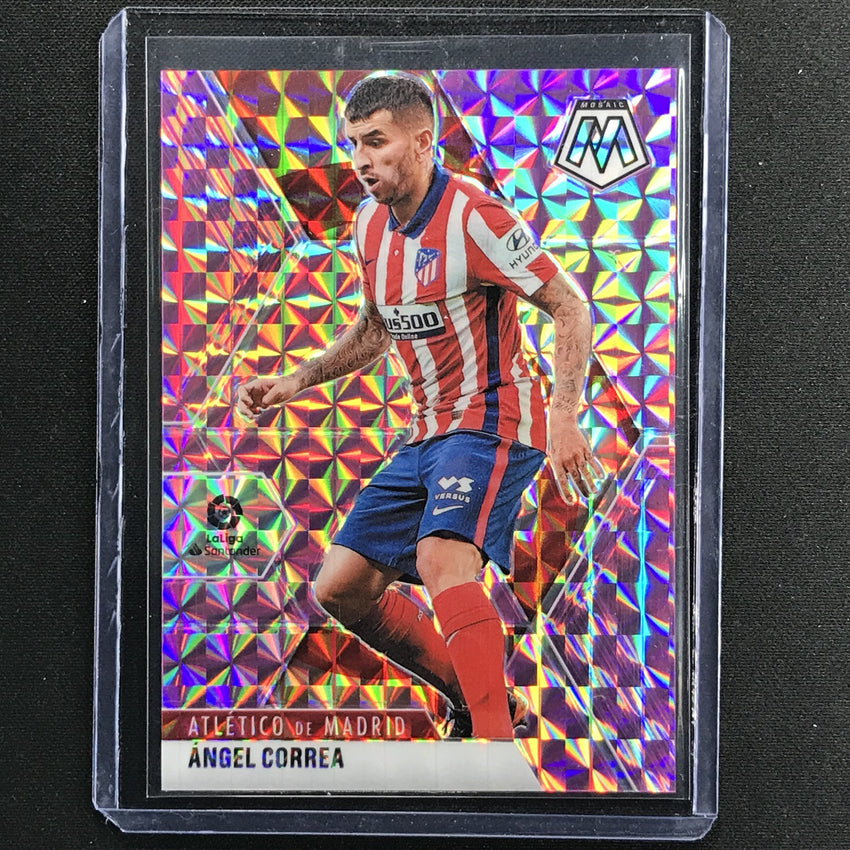 2020-21 Mosaic Laliga Angel Correa Base Purple 4/49
