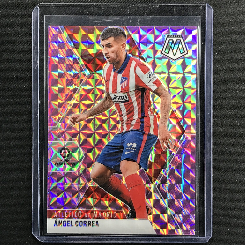 2020-21 Mosaic Laliga Angel Correa Base Purple 40/49