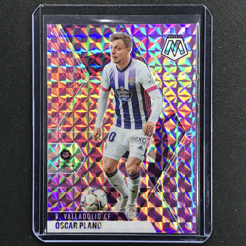 2020-21 Mosaic Laliga Oscar Plano Base Purple 26/49