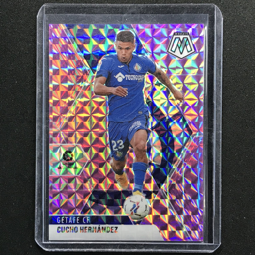 2020-21 Mosaic Laliga Cucho Hernandez Base Purple 20/49
