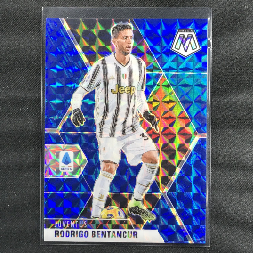 2020-21 Mosaic Serie A Rodrigo Bentancur Base Blue 47/99