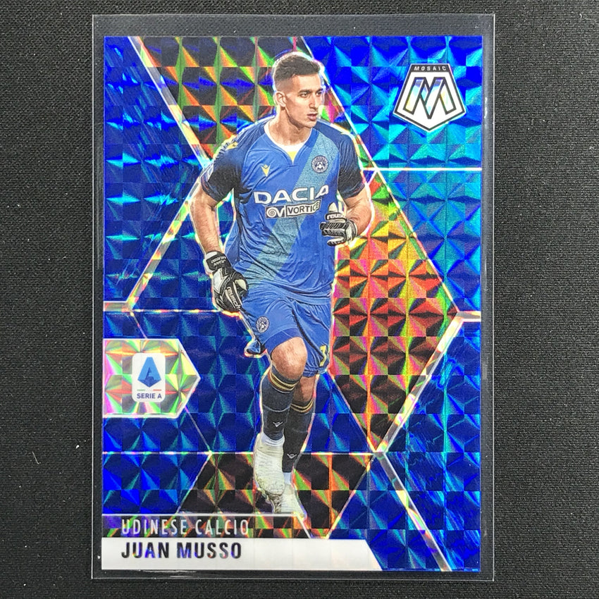 2020-21 Mosaic Serie A Juan Musso Base Blue 46/99