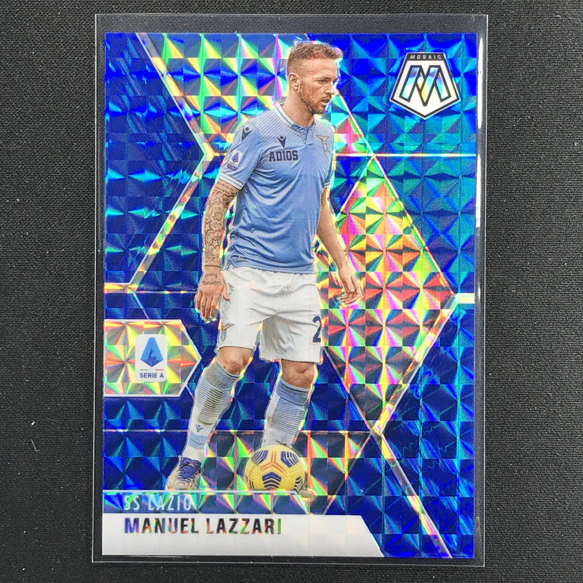 2020-21 Mosaic Serie A Manuel Lazzari Base Blue 67/99
