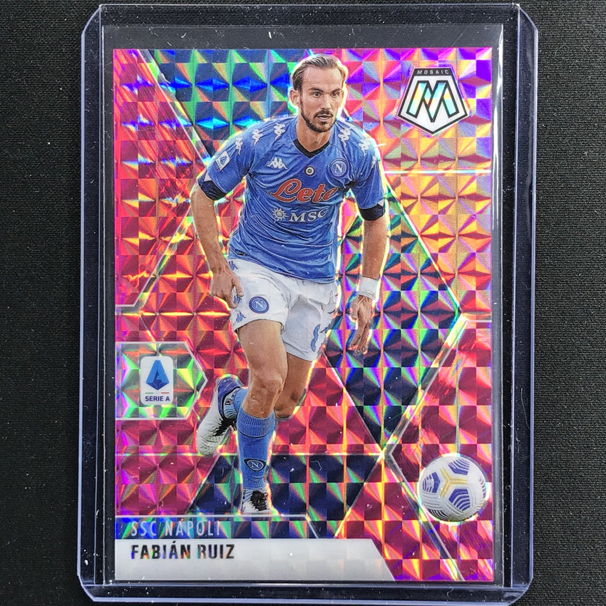 2020-21 Mosaic Serie A Fabian Ruiz Base Pink 22/25