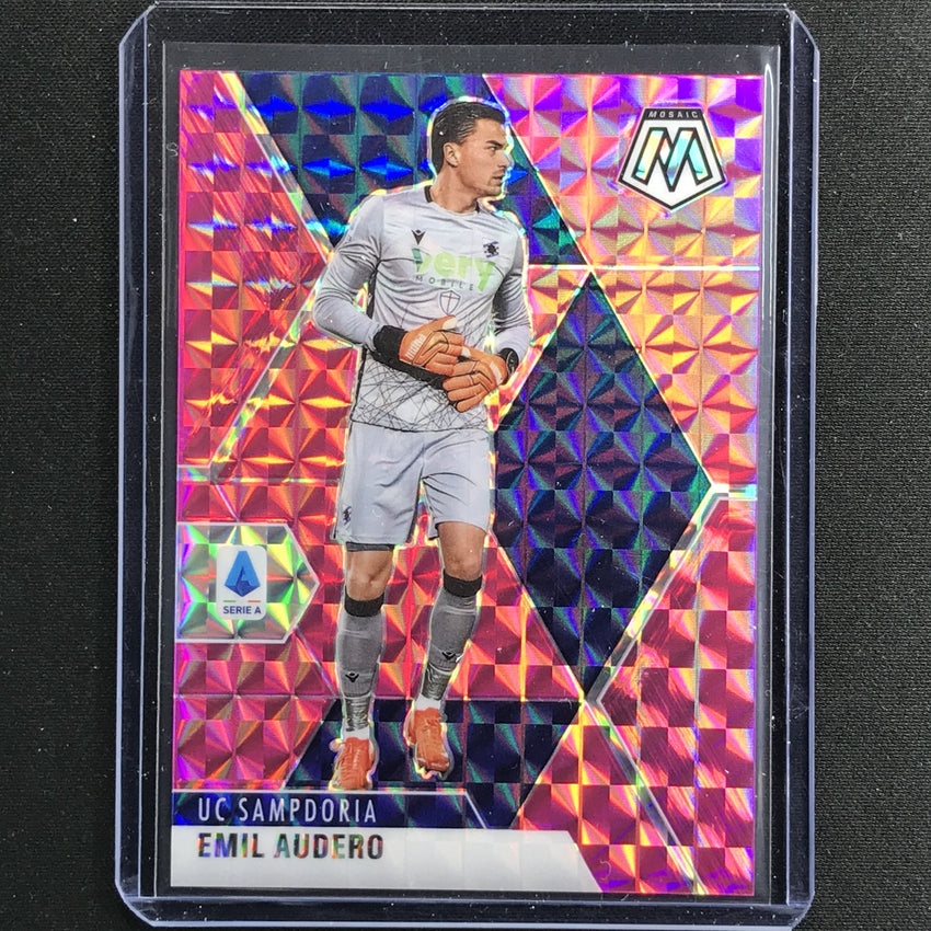 2020-21 Mosaic Serie A Emil Audero Base Pink 8/25