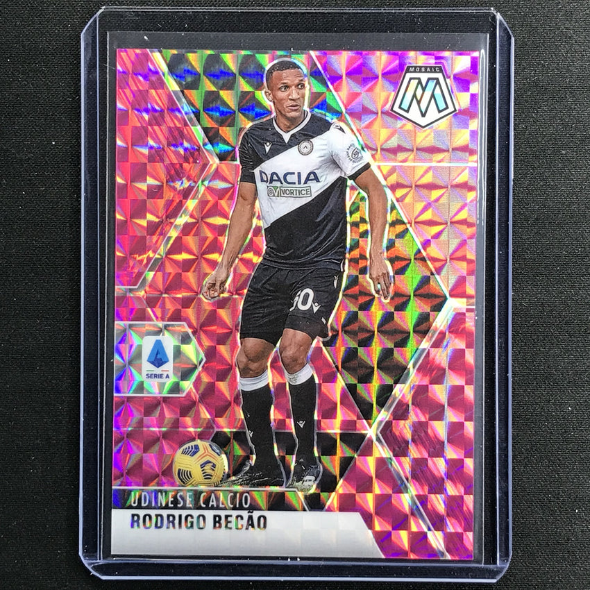 2020-21 Mosaic Serie A Rodrigo Becao Base Pink 4/25