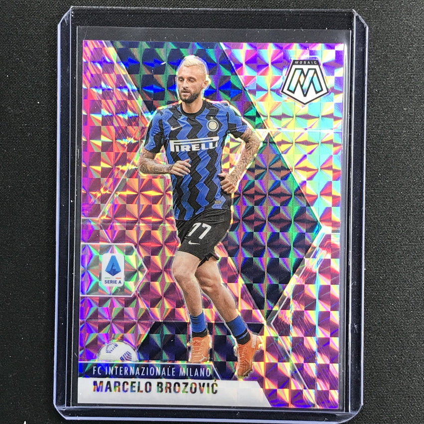 2020-21 Mosaic Serie A Marcelo Brozovic Base Purple 14/49