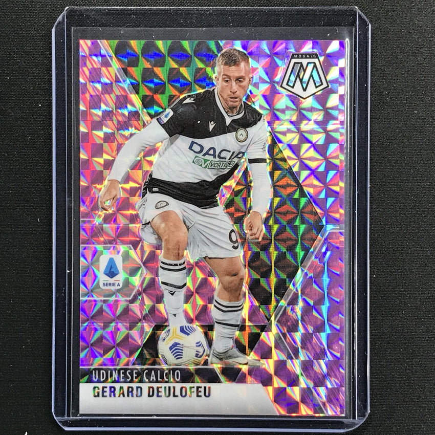 2020-21 Mosaic Serie A Gerard Deulofeu Base Purple 33/49