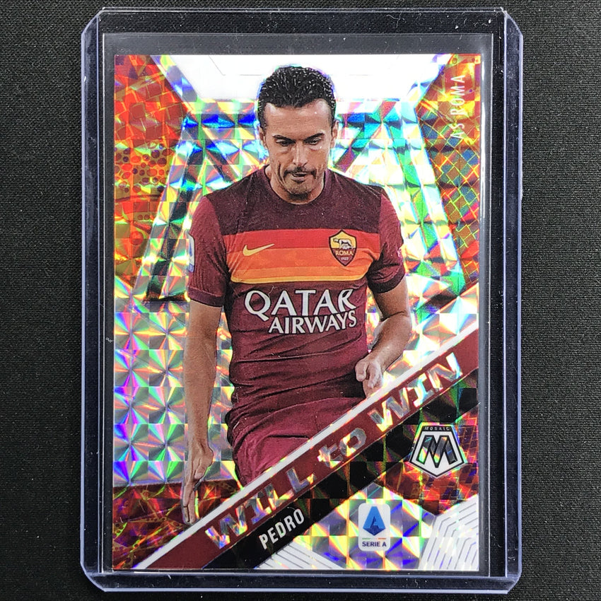 2020-21 Mosaic Serie A Pedro Will To Win White 5/25