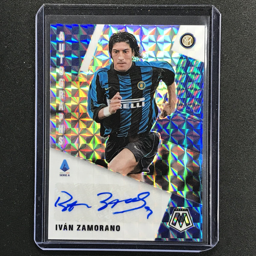 2020-21 Mosaic Serie A Ivan Zamorano Autographs No Iz