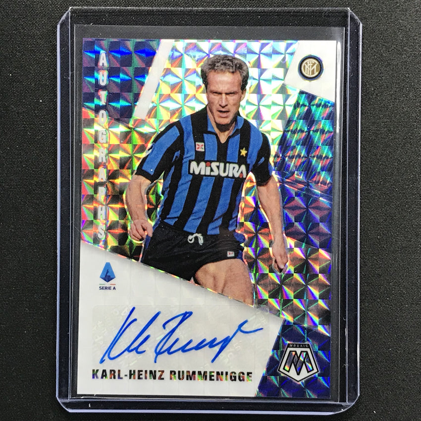 2020-21 Mosaic Serie A Karl-heinz Rummenigge Autographs No Khr