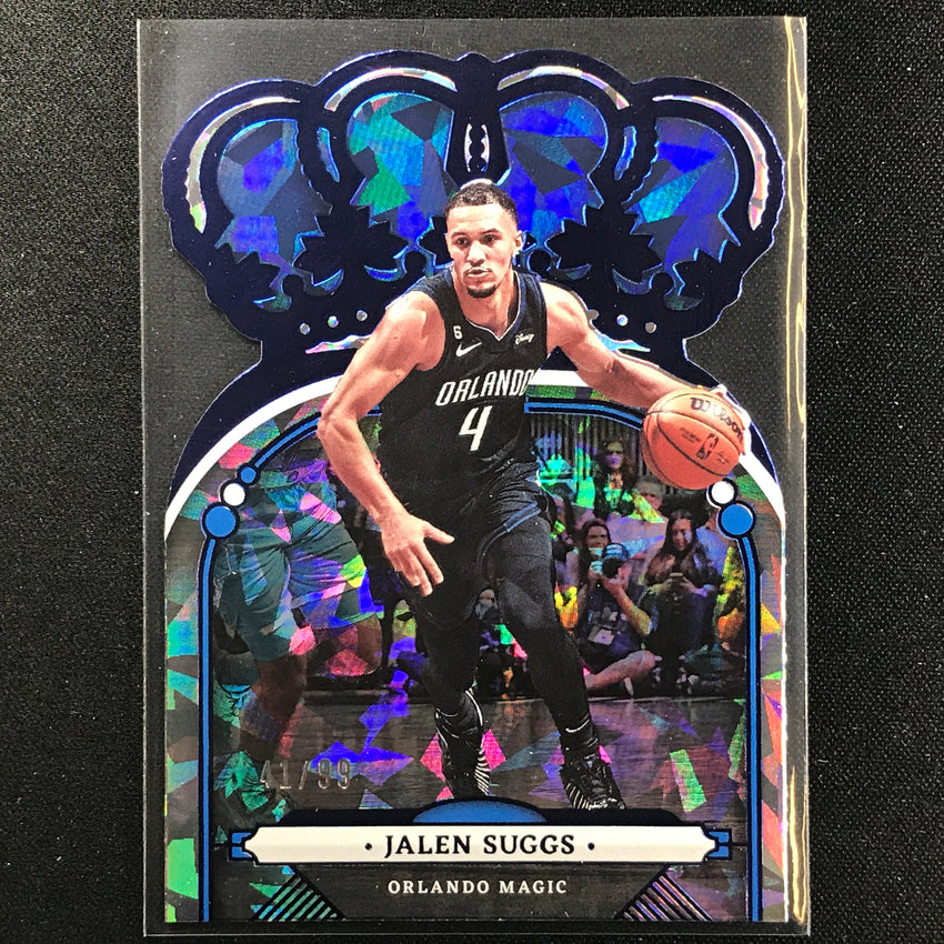2022-23 Crown Royale Jalen Suggs Crystal Blue 41/99