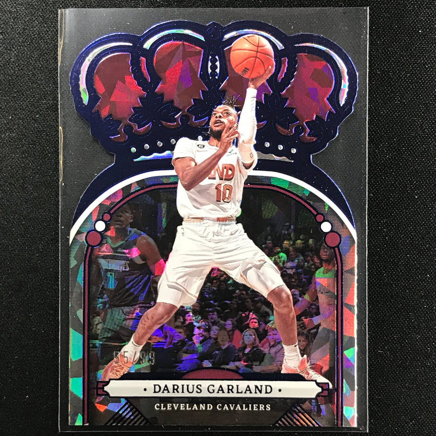 2022-23 Crown Royale Darius Garland Crystal Blue 55/99