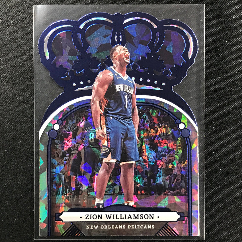 2022-23 Crown Royale Zion Williamson Crystal Blue 78/99