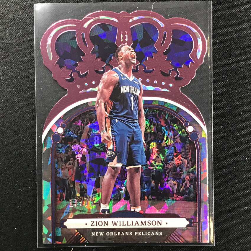 2022-23 Crown Royale Zion Williamson Crystal Pink 17/75