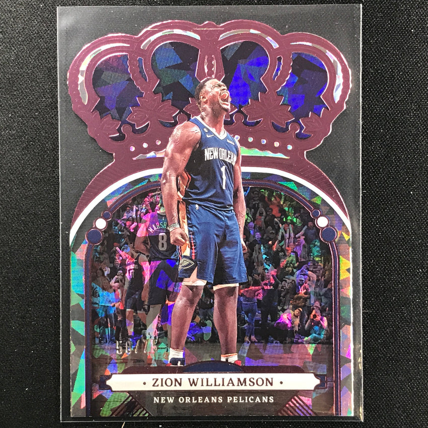 2022-23 Crown Royale Zion Williamson Crystal Pink 58/75