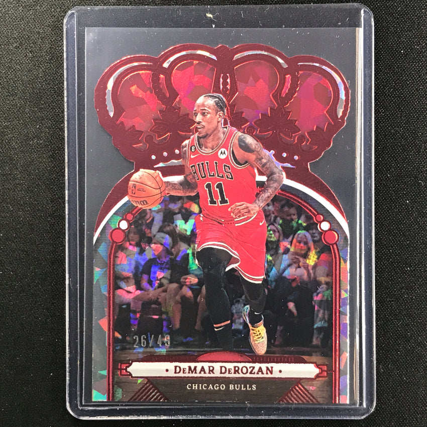 2022-23 Crown Royale Demar Derozan Crystal Red 26/49