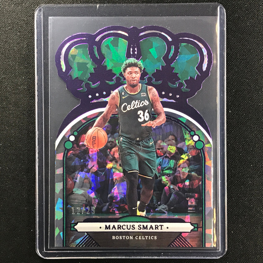 2022-23 Crown Royale Marcus Smart Crystal Purple 12/25