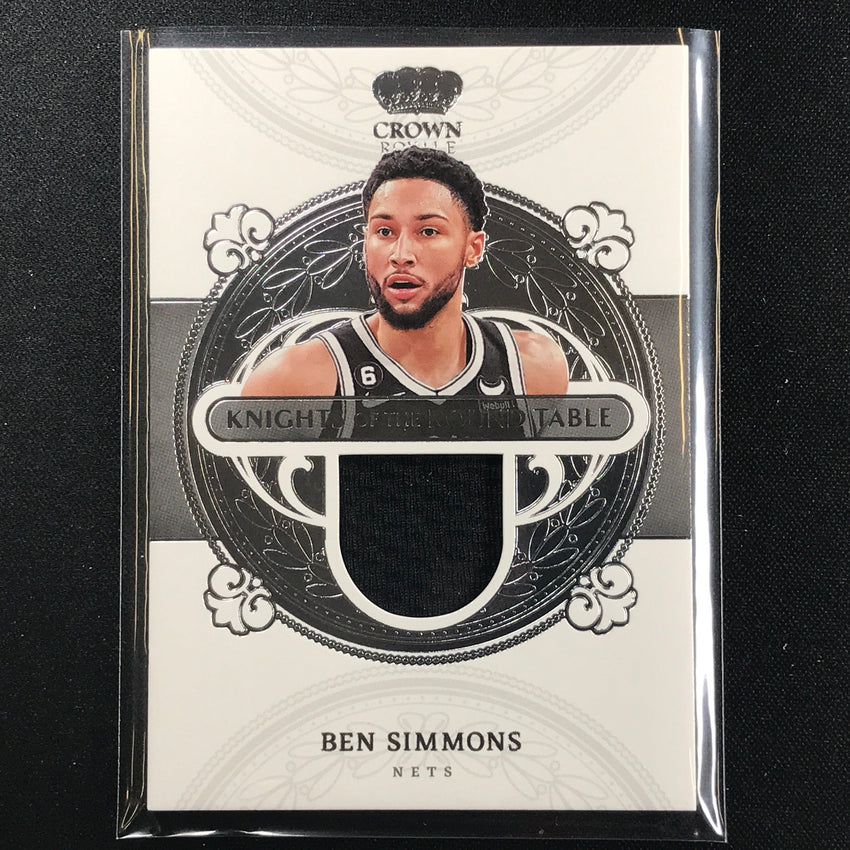 2022-23 Crown Royale Ben Simmons Knights Of The Round Table Jersey No Ben