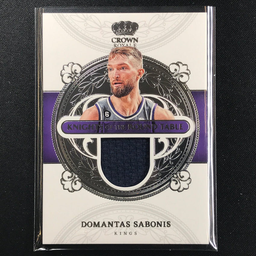 202223 Crown Royale Domantas Sabonis Knights Of The Round Table Jerse