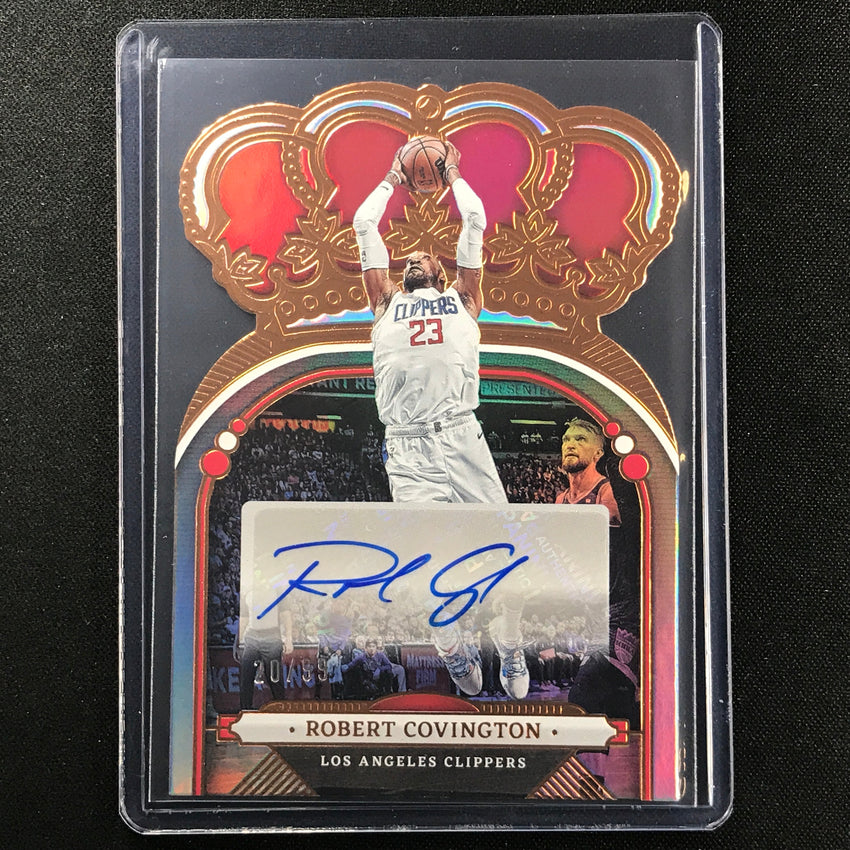 2022-23 Crown Royale Robert Covington Crown Auto Die-cut Bronze 20/99
