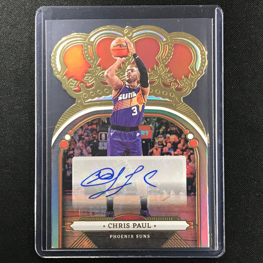 2022-23 Crown Royale Chris Paul Crown Auto Die-cut Gold 1/10