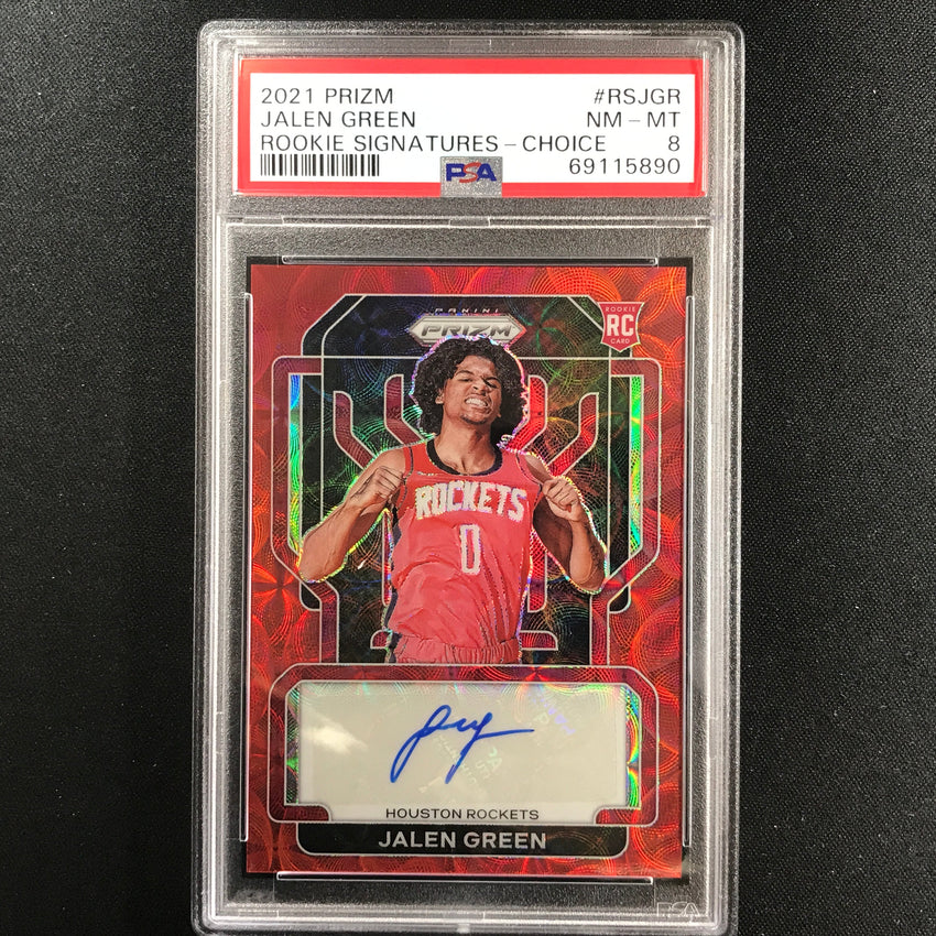 Jalen Green auto 25枚限定 NBAカード JALEN GREEN AUTO Jalen Green