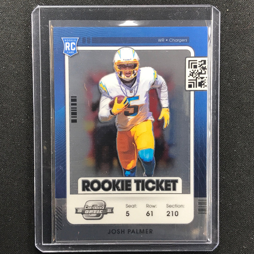 2021 Contenders Optic JOSH PALMER Rookie Ticket Base #74