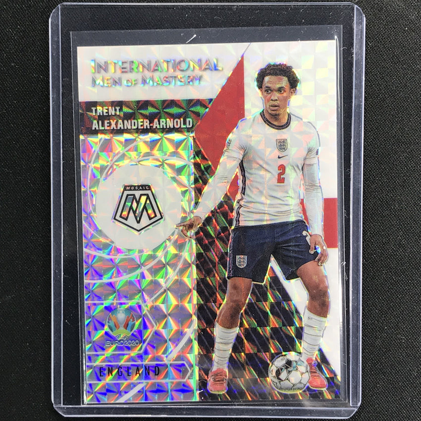 2020-21 Mosaic Uefa Euro Trent Alexander-arnold Men Of Mastery White 3/25