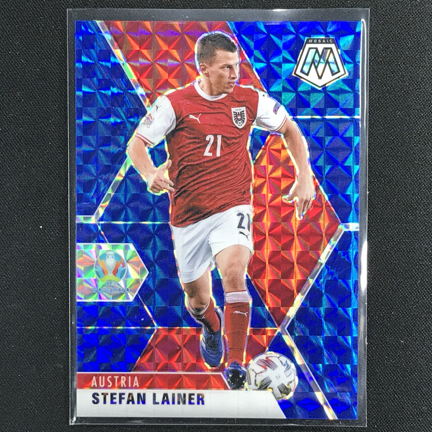 2020-21 Mosaic Uefa Euro Stefan Lainer Base Blue 45/99 No 4