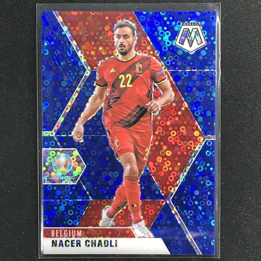 2020-21 Mosaic Uefa Euro Nacer Chadli Blue Circles 92/99 No 14