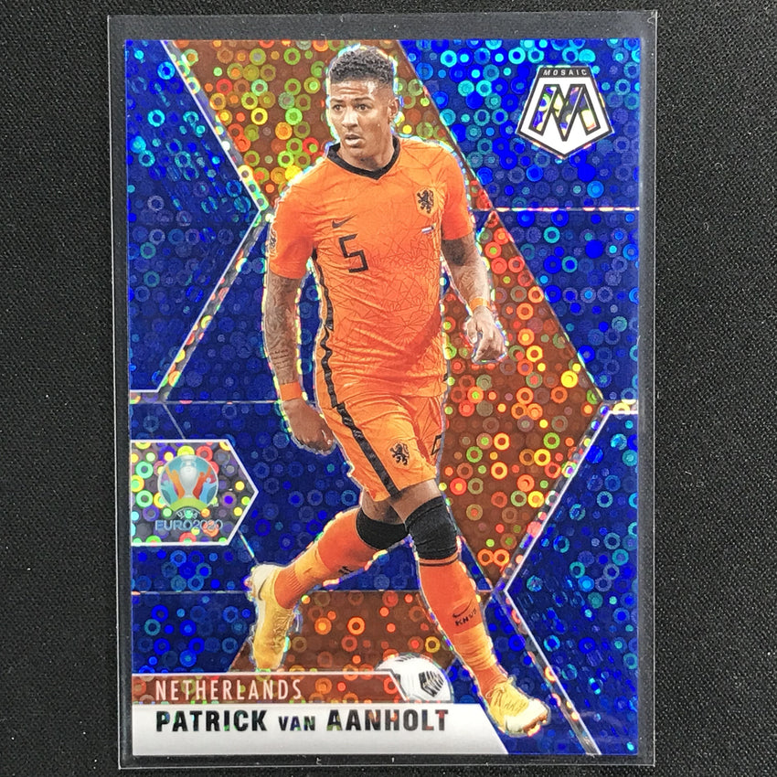 2020-21 Mosaic Uefa Euro Patrick Van Aanholt Blue Circles 52/99 No 147
