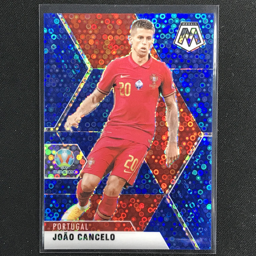 2020-21 Mosaic Uefa Euro Joao Cancelo Blue Circles 96/99 No 154