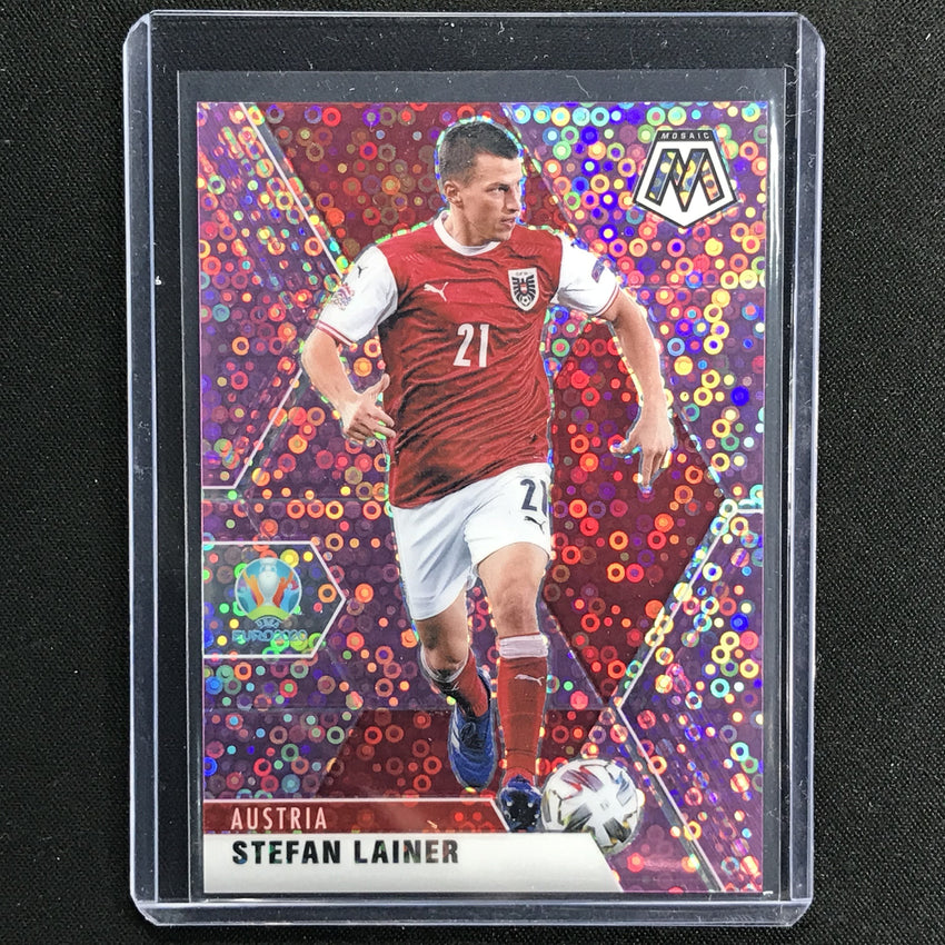 2020-21 Mosaic Uefa Euro Stefan Lainer Purple Circles 35/49 No 4