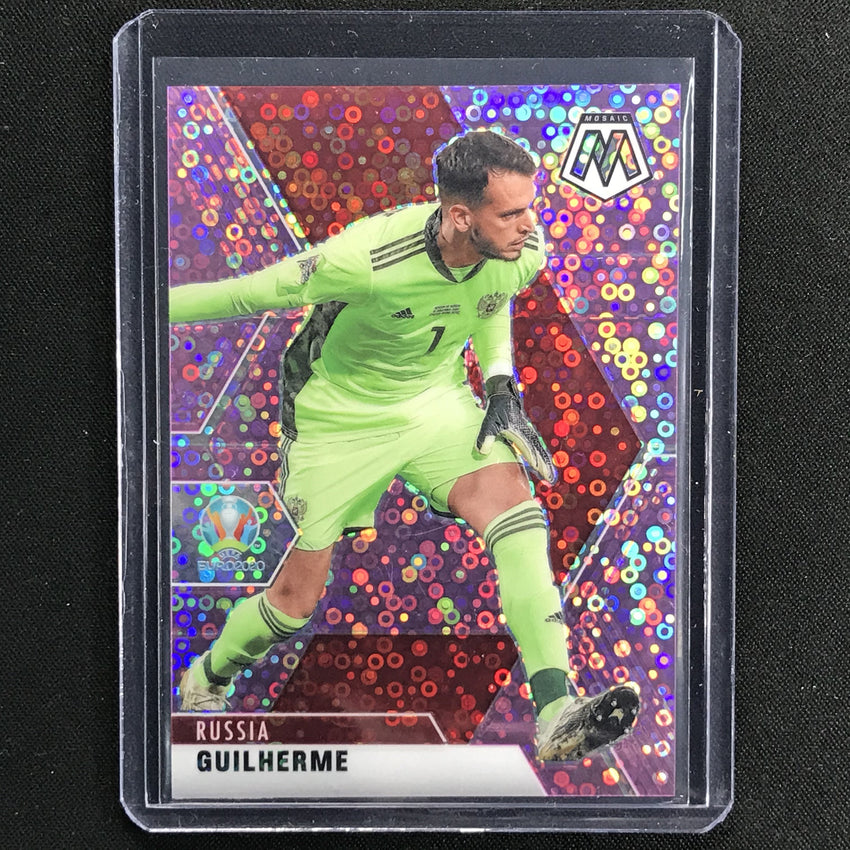 2020-21 Mosaic Uefa Euro Guilherme Purple Circles 32/49 No 70